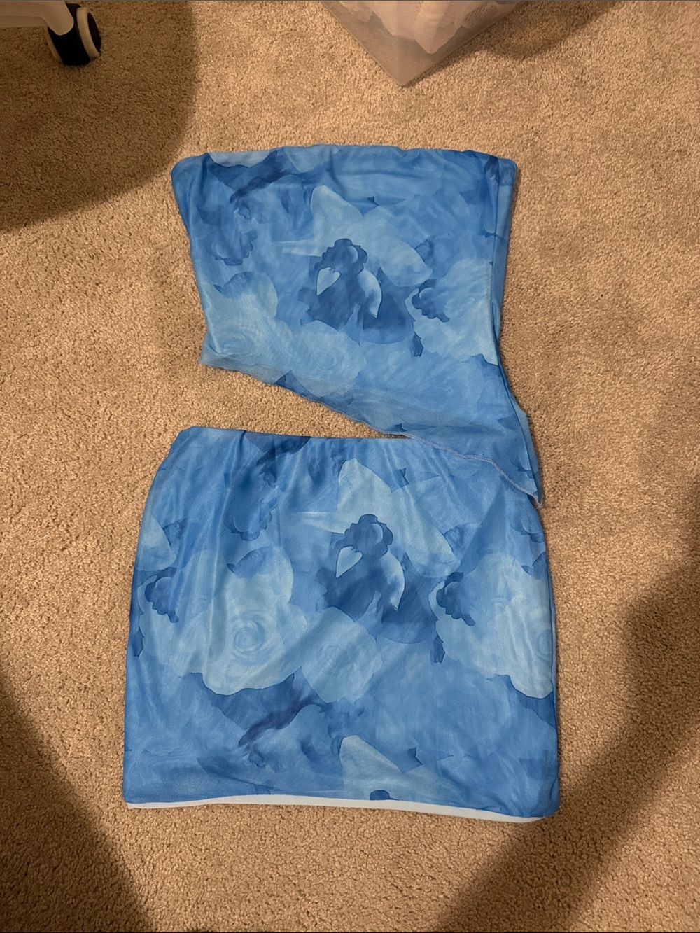 Blue Two Piece Set
